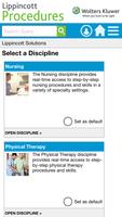 Lippincott Procedures الملصق