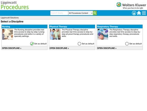 Lippincott Procedures 截图 10