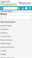 Lippincott Procedures تصوير الشاشة 1