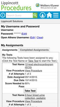 Lippincott Procedures 截图 2