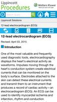 Lippincott Procedures imagem de tela 3