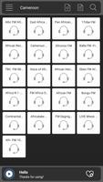 Cameroon Radio الملصق