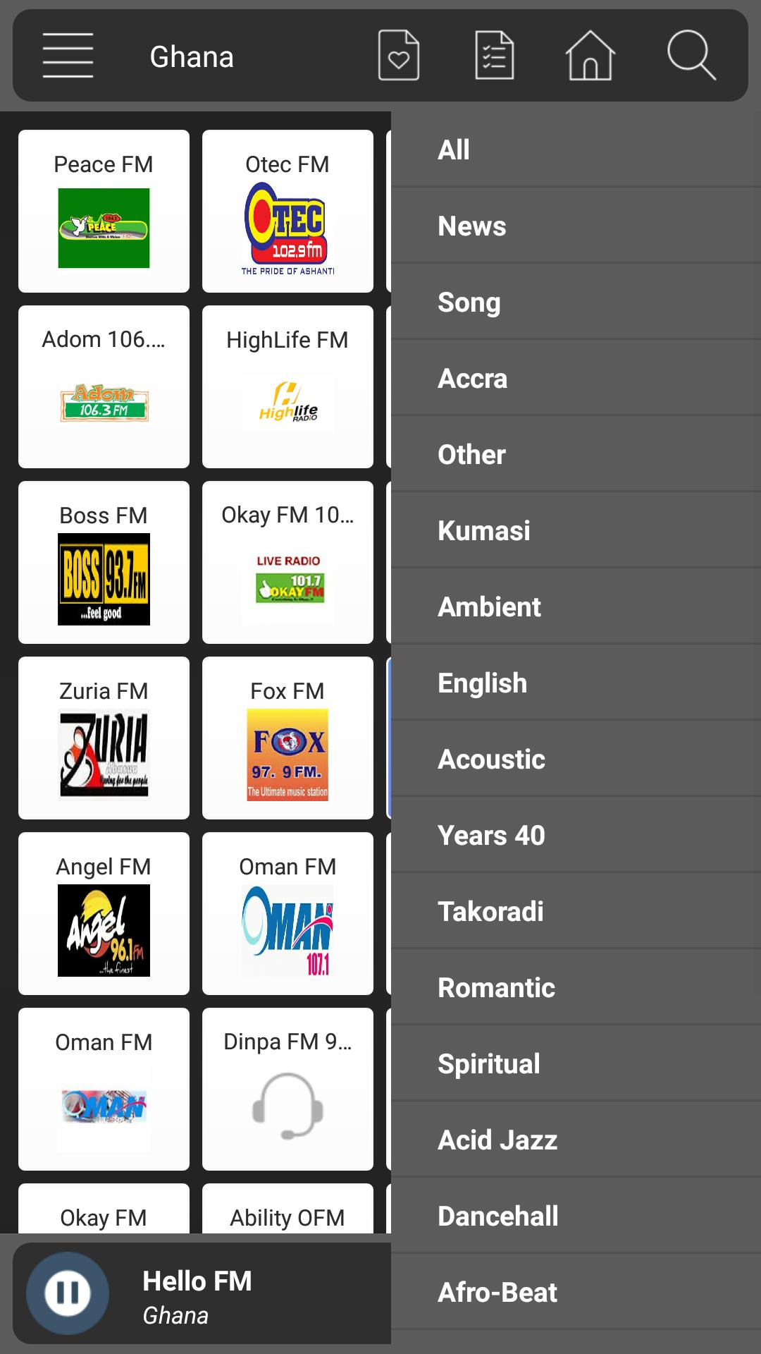 Radio Ghana online - Music And News for Android - APK Download