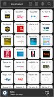 Radio NewZealand - AM FM الملصق