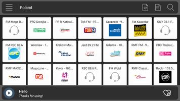 Radio Poland - FM AM Online स्क्रीनशॉट 2