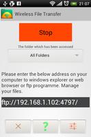 Wireless File Transfer screenshot 1