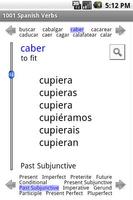 1001 Spanish Verbs screenshot 1