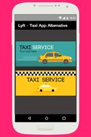 Taxi lyft Alternative Advice poster