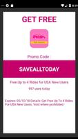 Free Lyft Taxi Coupons For Lyft Ride 2018 capture d'écran 2