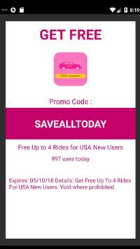 Lyft free ride coupons