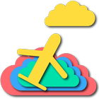 آیکون‌ Plane And Cloud