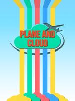 Plane And Cloud Affiche