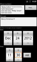SMS Scheduler capture d'écran 2