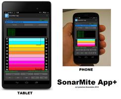 SonarMite App+ poster