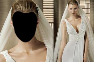 1 Schermata Wedding Dress Photo Maker