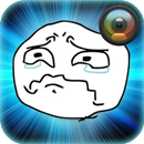 Troll Face Photo Sticker APK