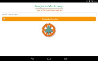Ben Jones Machinery Cartaz