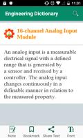 Engineering Dictionary capture d'écran 2