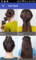 Easy Hairstyles step by step 2018 (Offline) imagem de tela 1