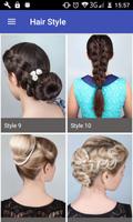 Easy Hairstyles step by step 2018 (Offline) imagem de tela 2