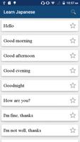 Learn Japanese Screenshot 2