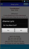 Rihanna Lyrics Full Album 2016 capture d'écran 2