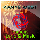 Kanye West-Famous Lyrics Zeichen