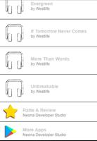 Westlife Best of Song - Lyrics capture d'écran 3
