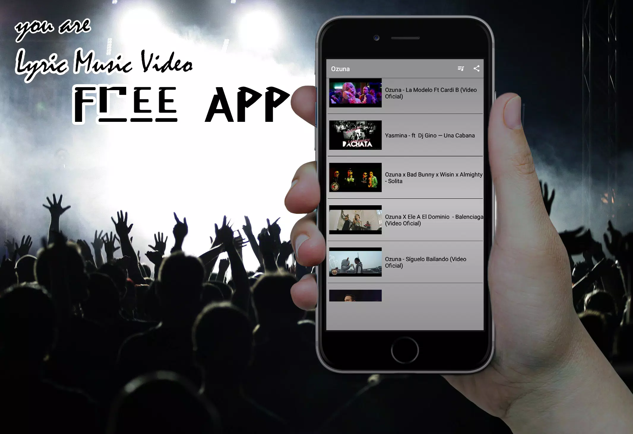Ozuna App Lyric Music Video APK voor Android Download