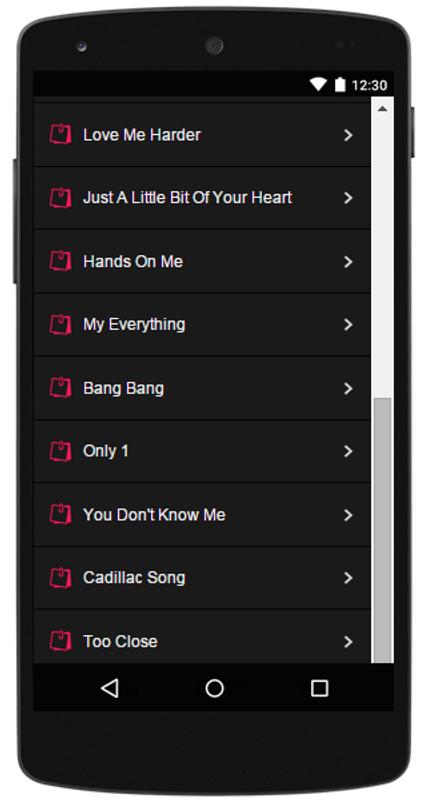 ariana grande lyrics complete apk download free ariana grande last christmas lyrics