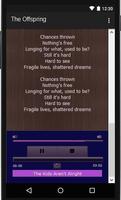 The Offspring Lyric Songs capture d'écran 3