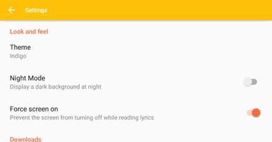 Chink Lyrics screenshot 2