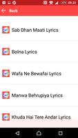 Mp3 Arijit Singh Songs Lyrics capture d'écran 1