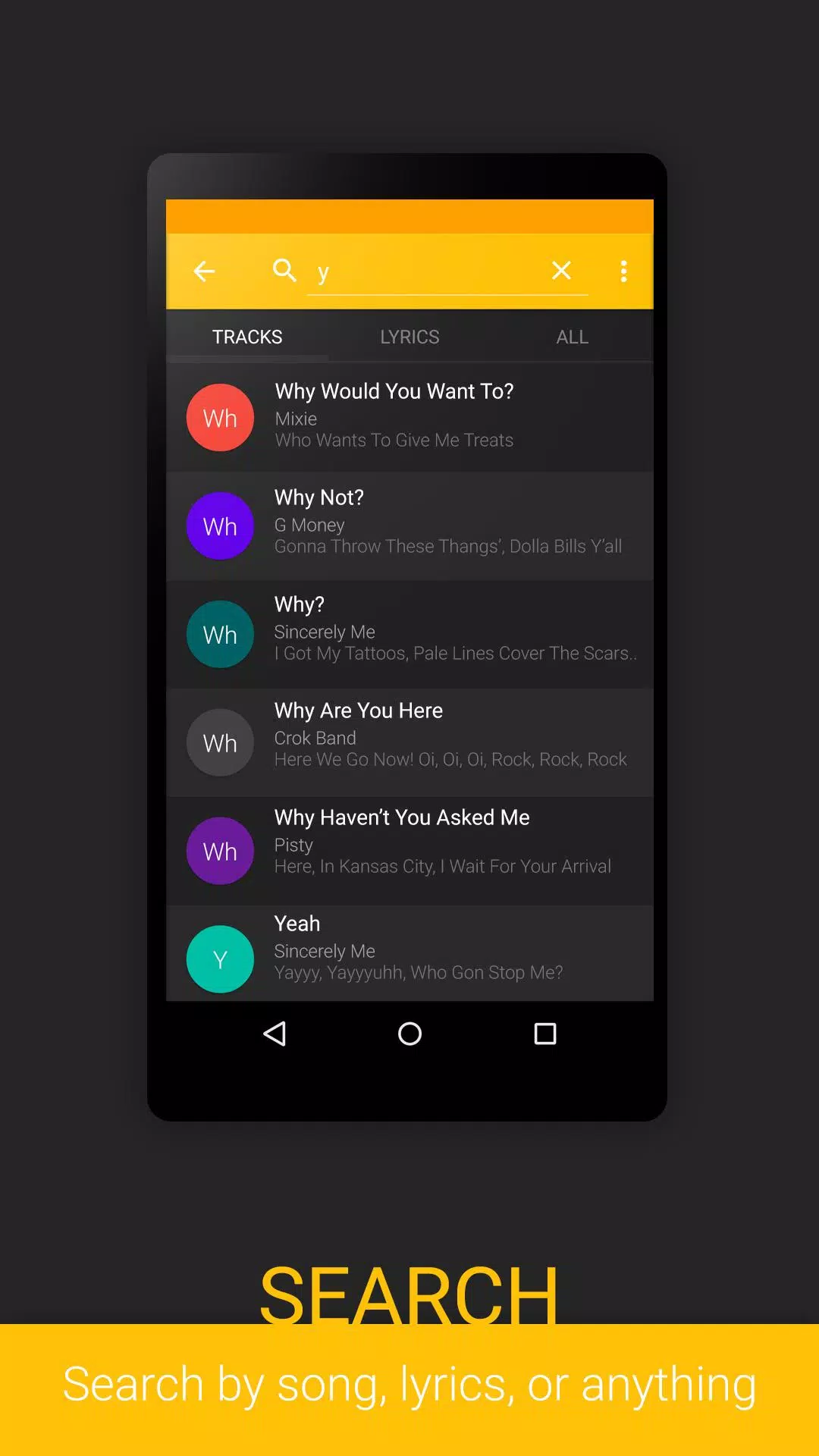 Download do APK de Songs and Lyrics Hunter para Android