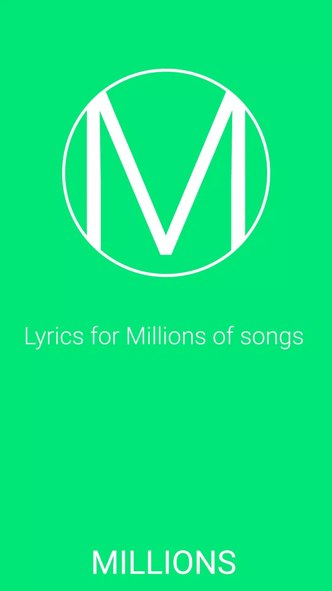 Download do APK de Songs and Lyrics Hunter para Android