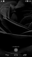Black Rose Live Wallpaper تصوير الشاشة 1