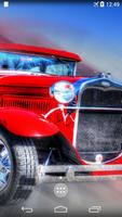 Retro Cars Live Wallpaper plakat