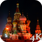 Russia 4K Live Wallpaper icône