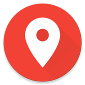 Icona Share GPS Location Coordinates