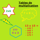 Tables de multiplication - QCM icône