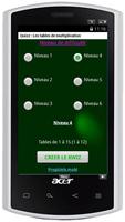 Tables de multiplication - QCM Screenshot 1