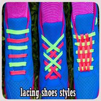 lacing shoes styles Affiche