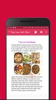 7 Day Low Carb Recipes الملصق