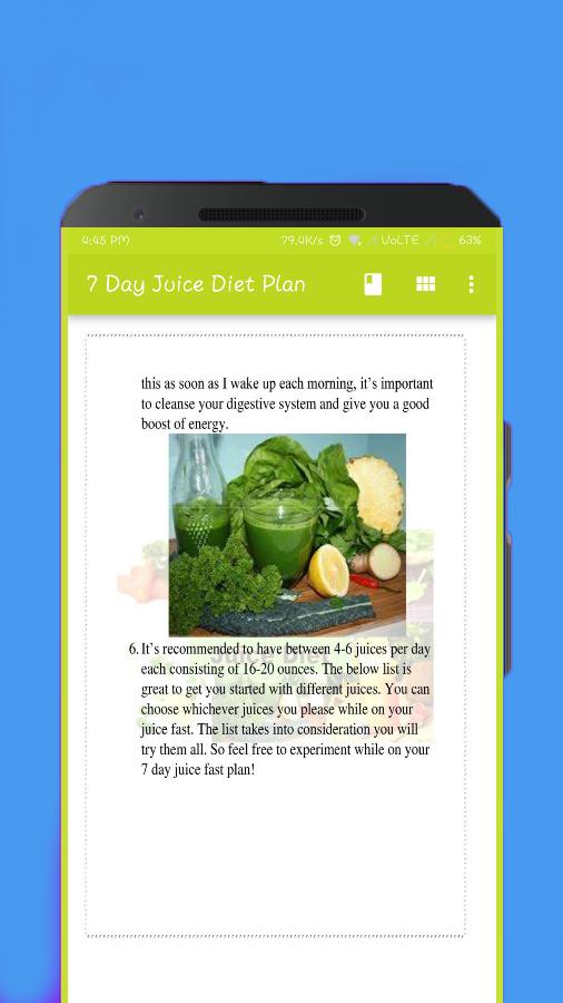 7 Day Super Juice Diet 🥤 for Android - APK Download