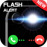 Flashlight on Call & Sms 2018 ikona