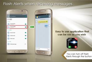 Flash alerte sms appel et notification capture d'écran 1
