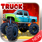 Truck With Big Wheels آئیکن