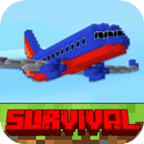 Aircraft Survival Block Planes - Flying Simulator APK
