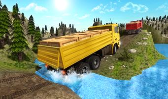 Truck Driver Extreme 3D الملصق