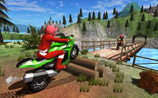 Moto Racer Dirt 3D Affiche